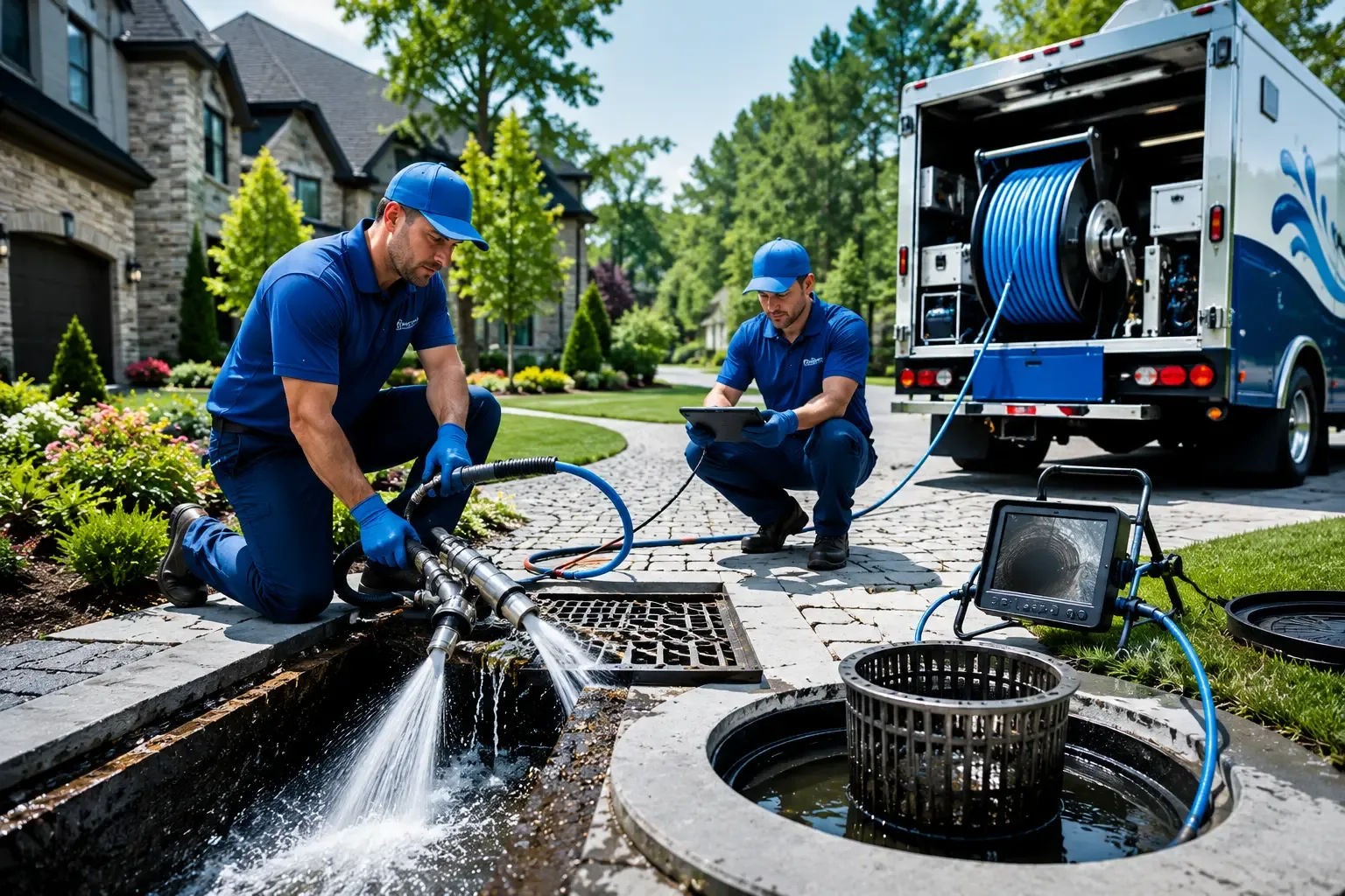 Local outdoor drain cleaning professionals in Holstein, IA